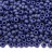 Бисер японский MIYUKI круглый 11/0 #2075 кобальт, матовый непрозрачный, 10 грамм - Бисер японский MIYUKI круглый 11/0 #2075 кобальт, матовый непрозрачный, 10 грамм