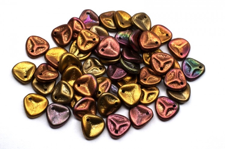 Бусины Rose Petal beads 8мм, отверстие 0,5мм, цвет 01640 металлик микс, 734-016, около 10г (около 50шт) Бусины Rose Petal beads 8мм, отверстие 0,5мм, цвет 01640 металлик микс, 734-016, около 10г (около 50шт)