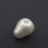 Хлопковый жемчуг Капля Miyuki Cotton Pearl 14х10мм, цвет White, 744-063, 1шт - Хлопковый жемчуг Капля Miyuki Cotton Pearl 14х10мм, цвет White, 744-063, 1шт