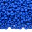 Бисер чешский PRECIOSA круглый 8/0 22m21 матовый синий, PermaLux, 50г - Бисер чешский PRECIOSA круглый 8/0 22m21 матовый синий, PermaLux, 50г
