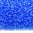 Бисер японский MIYUKI круглый 15/0 #0261 сапфир, радужный прозрачный, 10 грамм - Бисер японский MIYUKI круглый 15/0 #0261 сапфир, радужный прозрачный, 10 грамм