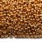 Бисер японский MIYUKI круглый 11/0 #1053 (0182) желтое золото, гальванизированный, 10 грамм - Бисер японский MIYUKI круглый 11/0 #1053 (0182) желтое золото, гальванизированный, 10 грамм