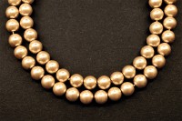 Жемчуг Preciosa, цвет 30002 бежевый радужный, 4мм, 10шт