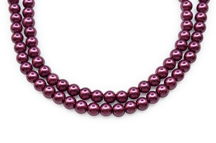 Жемчуг искусственный 6мм, отверстие 0,8мм, цвет фиолетовый, 513-015, 1 нить (около 37см, около 70шт) Жемчуг искусственный 6мм, отверстие 0,8мм, цвет фиолетовый, 513-015, 1 нить (около 37см, около 70шт)