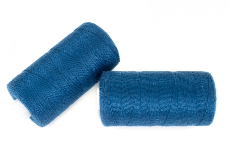 Нитки Micron 20s/3, цвет 316 синий, полиэстер, 183м, 1шт Нитки Micron 20s/3, цвет 316 синий, полиэстер, 183м, 1шт
