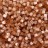 Бисер чешский PRECIOSA сатиновая рубка 9/0 05111 светло-коричневый, 50г - Бисер чешский PRECIOSA сатиновая рубка 9/0 05111 светло-коричневый, 50г