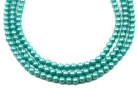 Жемчуг Swarovski 5810 #2028 3мм Crystal Iridescent Light Turguoise Pearl, 5810-3-2028, 10шт