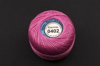 Нитки Ирис Gamma, цвет 0402 розовый, 82м/10г, хлопок 100%, 1шт