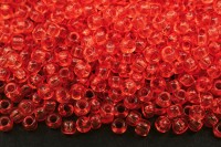 Бисер чешский PRECIOSA круглый 10/0 01691 розовый прозрачный, 1 сорт, 50г