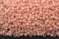 Бисер японский MIYUKI Delica цилиндр 11/0 DB-1493 светлый лосось, непрозрачный, 5 грамм