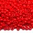 Бисер японский MIYUKI круглый 8/0 #0408 красный, непрозрачный, 10 грамм - Бисер японский MIYUKI круглый 8/0 #0408 красный, непрозрачный, 10 грамм