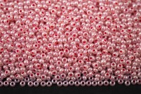 ОПТ Бисер чешский PRECIOSA круглый 10/0 37398 розовый непрозрачный, 1 сорт, 500 грамм