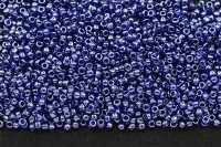 Бисер японский TOHO круглый 15/0 #0116D темный кобальт, глянцевый прозрачный, 10 грамм