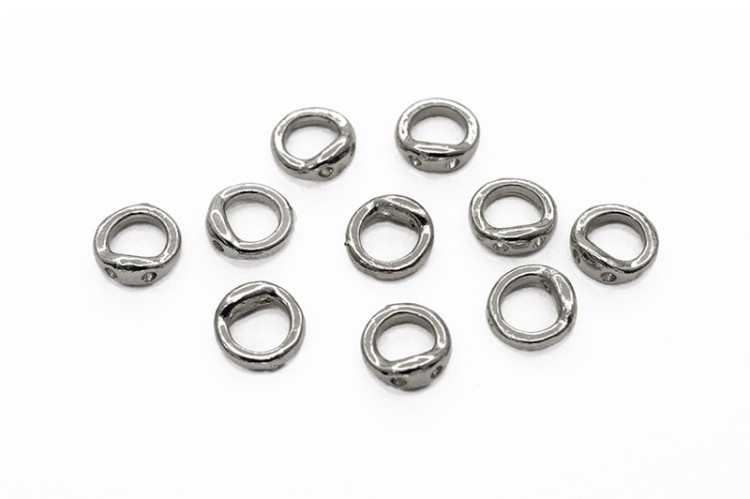 Кольца соединительные c двумя отверстиями 5х1мм, неразъёмные, латунь, родий, 01-01-35, 1уп (10шт) Кольца соединительные c двумя отверстиями 5х1мм, неразъёмные, латунь, родий, 01-01-35, 1уп (10шт)