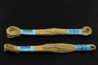 Мулине Gamma, цвет 3066 светло-оливковый, хлопок, 8м, 1шт