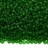Бисер японский MIYUKI круглый 11/0 #0146F зеленый, матовый прозрачный, 10 грамм - Бисер японский MIYUKI круглый 11/0 #0146F зеленый, матовый прозрачный, 10 грамм