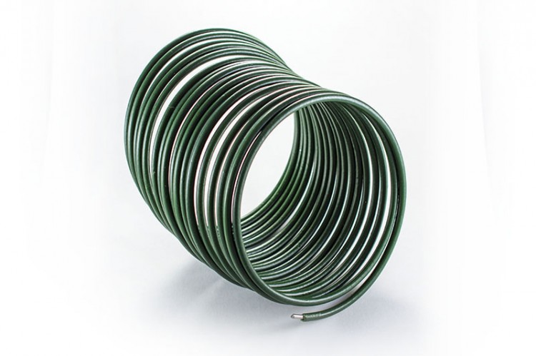 Проволока для рукоделия Spark Beads, диаметр 3,3мм, длина 5м, цвет зеленый, 1, 1шт Проволока для рукоделия Spark Beads, диаметр 3,3мм, длина 5м, цвет зеленый, 1, 1шт
