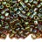 Бисер японский MIYUKI Delica цилиндр 8/0 DBL-0122 радужный светло-коричневый, 5 грамм - Бисер японский MIYUKI Delica цилиндр 8/0 DBL-0122 радужный светло-коричневый, 5 грамм
