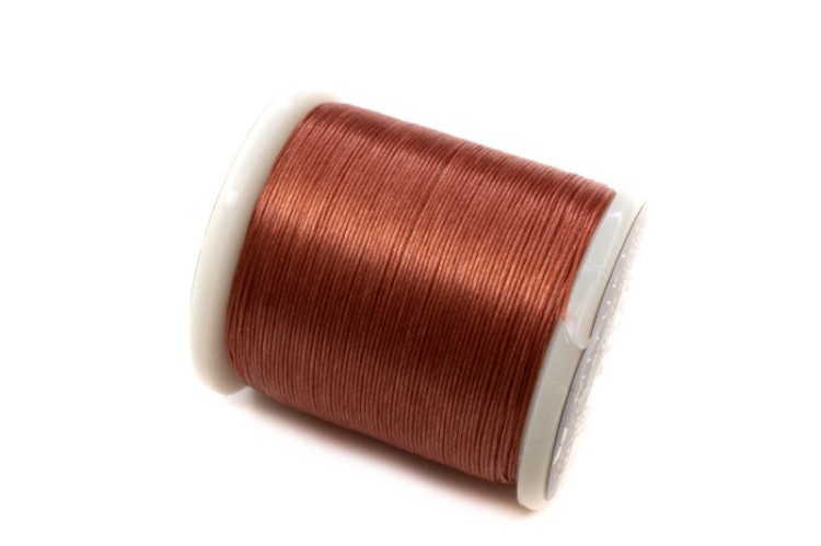 Нить для бисера Miyuki Beading Thread, длина 50 м, цвет 15 мускатный орех, нейлон, 1030-267, 1шт Нить для бисера Miyuki Beading Thread, длина 50 м, цвет 15 мускатный орех, нейлон, 1030-267, 1шт