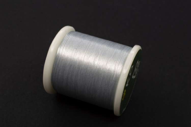 Нить для бисера K.O. Beading Thread, цвет 04GY светло-серый, длина 50м, 100% нейлон, 1030-280, 1шт Нить для бисера K.O. Beading Thread, цвет 04GY светло-серый, длина 50м, 100% нейлон, 1030-280, 1шт