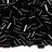 Бисер японский Miyuki Bugle стеклярус 3мм #0401 черный, непрозрачный, 10 грамм - Бисер японский Miyuki Bugle стеклярус 3мм #0401 черный, непрозрачный, 10 грамм
