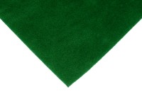 Замша искусственная двухсторонняя, размер 15х20см, толщина 0,85мм, цвет зеленый, 1028-122, 1шт