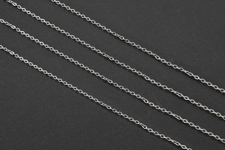 Цепочка для бижутерии звено овальное 2х1,5х0,3мм, цвет платина, железо/латунь, 27-363, 1уп (около 10м) Цепочка для бижутерии звено овальное 2х1,5х0,3мм, цвет платина, железо/латунь, 27-363, 1уп (около 10м)
