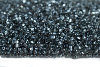 Бисер чешский PRECIOSA Богемский граненый, рубка 9/0 46010 серый, около 10 грамм