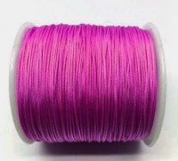 Шнур нейлоновый, толщина 1мм, цвет фиолетовый, материал нейлон, 29-066, 2 метра