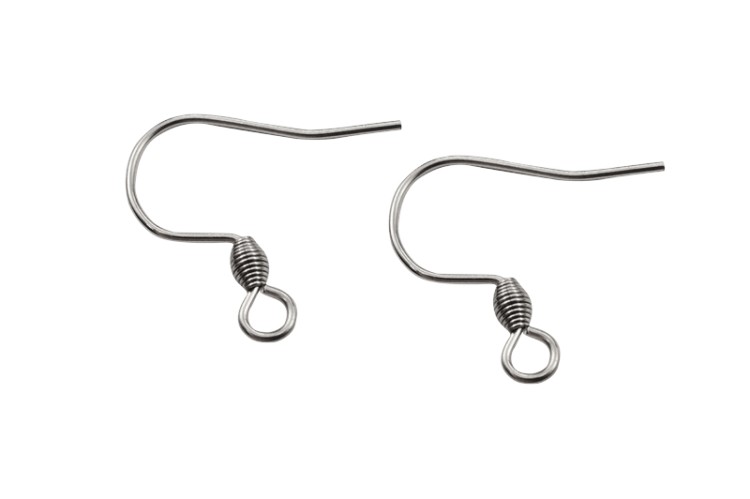 Швензы-крючки 15х15х0,8мм, отверстие 2мм, цвет стальной, хирургическая сталь, 21-063, 2 пары Швензы-крючки 15х15х0,8мм, отверстие 2мм, цвет стальной, хирургическая сталь, 21-063, 2 пары