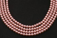 Жемчуг Preciosa, цвет 70527 матовый розовый, 2мм, 10шт