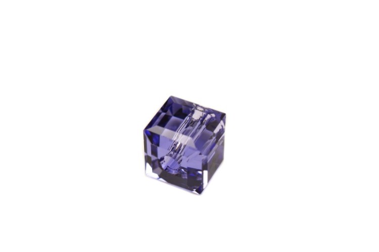 Бусина куб Swarovski 5601 #539 4мм Tanzanite, 5601-4-539, 1шт Бусина куб Swarovski 5601 #539 4мм Tanzanite, 5601-4-539, 1шт