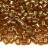 Бисер японский MIYUKI Delica цилиндр 8/0 DBL-0121 темный топаз, золотое сияние, 5 грамм - Бисер японский MIYUKI Delica цилиндр 8/0 DBL-0121 темный топаз, золотое сияние, 5 грамм