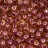 Бисер японский TOHO круглый 6/0 #0960 светлый топаз/розовый, окрашенный изнутри, 10 грамм - Бисер японский TOHO круглый 6/0 #0960 светлый топаз/розовый, окрашенный изнутри, 10 грамм