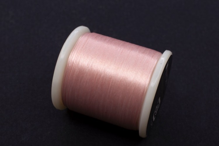 Нить для бисера Miyuki Beading Thread, длина 50 м, цвет 14 светло-розовый, нейлон, 1030-266, 1шт Нить для бисера Miyuki Beading Thread, длина 50 м, цвет 14 светло-розовый, нейлон, 1030-266, 1шт
