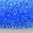 Бисер чешский PRECIOSA Фарфаль 3,2х6,5мм, 66010 голубой прозрачный, блестящий, 50г - Бисер чешский PRECIOSA Фарфаль 3,2х6,5мм, 66010 голубой прозрачный, блестящий, 50г