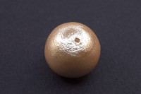 Хлопковый жемчуг Miyuki Cotton Pearl 18мм, цвет Pink, 744-058, 1шт