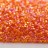 Бисер чешский PRECIOSA Богемский граненый, рубка 10/0 91030 оранжевый радужный, около 10 грамм - Бисер чешский PRECIOSA Богемский граненый, рубка 10/0 91030 оранжевый радужный, 10 г