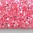 Бисер японский TOHO Cube кубический 1,5мм #0038 розовый, серебряная линия внутри, 5 грамм - Бисер японский TOHO Cube кубический 1,5мм #0038 розовый, серебряная линия внутри, 5 грамм