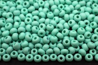 Бисер чешский PRECIOSA круглый 8/0 22m16 матовый светло-зеленый, PermaLux, 50г