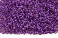 Бисер японский TOHO Treasure цилиндрический 11/0 #0928F розалин/пурпурный матовый радужный, окрашенный изнутри, 5 грамм