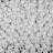 Бисер японский TOHO круглый 6/0 #0121 белый, глянцевый непрозрачный, 10 грамм - Бисер японский TOHO круглый 6/0 #0121 белый, глянцевый непрозрачный, 10 грамм