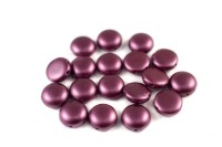 Бусины Candy beads 12мм, два отверстия 1мм, цвет 02010/25031 бургунди пастель, 705-037, около 10г (около 8шт)