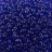 Бисер чешский PRECIOSA Фарфаль 3,2х6,5мм, 30100 синий прозрачный, 50г - Бисер чешский PRECIOSA Фарфаль 3,2х6,5мм, 30100 синий прозрачный, 50г