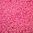 Бисер чешский PRECIOSA круглый 10/0 38373 прозрачный, розовая линия внутри, 2 сорт, 50г - Бисер чешский PRECIOSA круглый 10/0 38373 прозрачный, розовая линия внутри, 2 сорт, 50г
