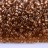 Бисер чешский PRECIOSA круглый 10/0 01612 коричневый прозрачный, 1 сорт, 50г - Бисер чешский PRECIOSA круглый 10/0 01612 коричневый прозрачный, 1 сорт, 50г