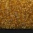 Бисер японский MIYUKI Delica цилиндр 11/0 DB-0042 золото, серебряная линия внутри, 5 грамм - Бисер японский MIYUKI Delica цилиндр 11/0 DB-0042 золото, серебряная линия внутри, 5 грамм