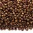 Бисер японский TOHO круглый 11/0 #0501 бронзовая корица, металлизированный золотом, 10 грамм - Бисер японский TOHO круглый 11/0 #0501 бронзовая корица, металлизированный золотом, 10 грамм