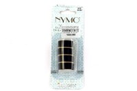 Нить для бисера NYMO, размер 00, 0, B, D, длина около 59-128м, цвет черный, нейлон, 1030-095, 1 набор (4 катушки)