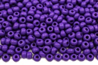 Бисер чешский PRECIOSA круглый 8/0 22m15 матовый темно-фиолетовый, PermaLux, 50г